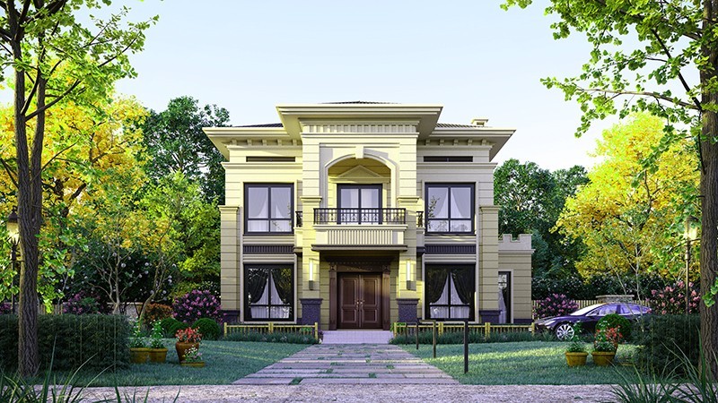 苍溪中式合院住宅，开放庭院与邻里乡亲更亲近